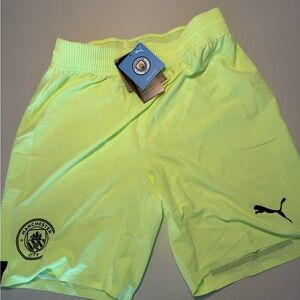 Manchester City Player-Issue Puma 2022/2023 Men’s Kit Shorts